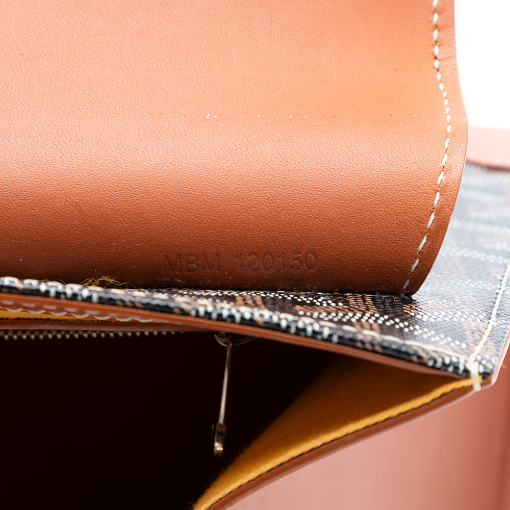 Pre-Loved Goyard Goyardine Saigon Structured PM - Picture 6 of 8